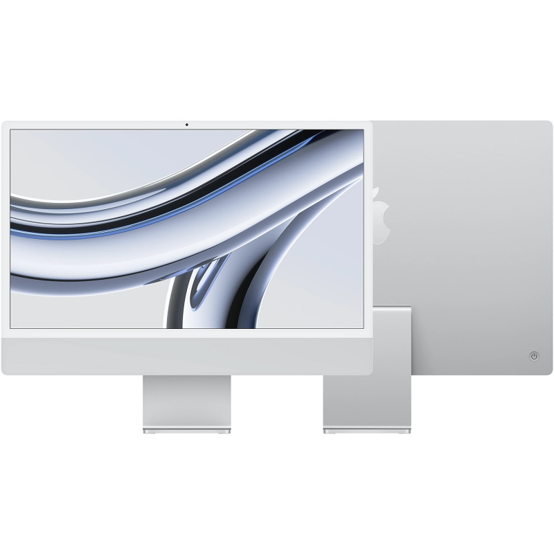 Apple iMac M3 2023 | Z1950004R | 24-inch 4.5K Retina Display | M3 Chip | M3 | 8-Core CPU | 8-Core GPU | 16GB Ram | 512GB SSD Silver